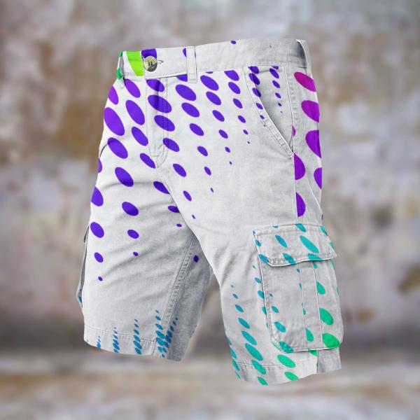 Cargohose mit Chiquito - Hose, lang oder kurz, bunt, 100% Polyester, Grösse S-5XL, fester Stoff, Normale Passform, Mischling, Mix, Ratonero Bodeguero Andaluz